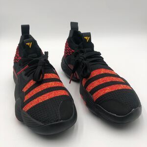 Adidas Trae Young 2 Men's Size 8 Hawks Black Better Scarlet‎ HQ0986